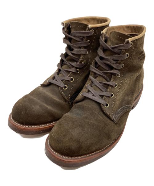 CHIPPEWA（チペワ）CHIPPEWA (チペワ) 6inch SUEDE UTILITY BOOTS ブラウン サイズ:US8.5Dの古着・服飾アイテム