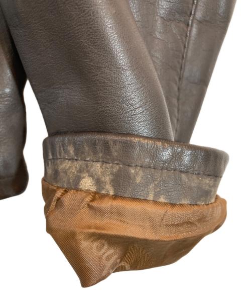 Schott（ショット）Schott (ショット) ライナー付シングルライダースジャケット ブラウン サイズ:36の古着・服飾アイテム