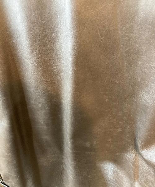Schott（ショット）Schott (ショット) ライナー付シングルライダースジャケット ブラウン サイズ:36の古着・服飾アイテム