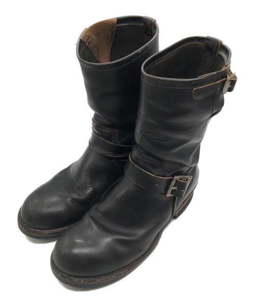 RED WING（レッドウィング）RED WING (レッドウィング) エンジニアブーツ ブラック サイズ:8Dの古着・服飾アイテム