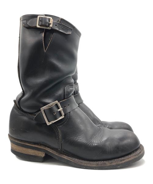 RED WING（レッドウィング）RED WING (レッドウィング) エンジニアブーツ ブラック サイズ:8Dの古着・服飾アイテム