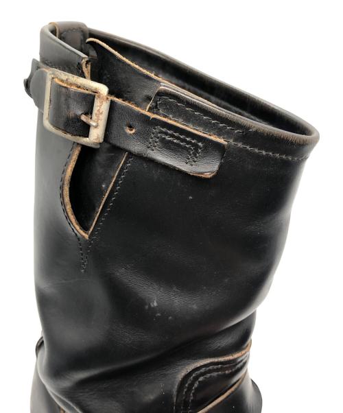 RED WING（レッドウィング）RED WING (レッドウィング) エンジニアブーツ ブラック サイズ:8Dの古着・服飾アイテム