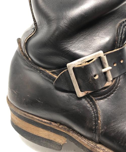 RED WING（レッドウィング）RED WING (レッドウィング) エンジニアブーツ ブラック サイズ:8Dの古着・服飾アイテム