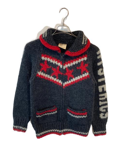 Hysteric Glamour（ヒステリックグラマー）Hysteric Glamour (ヒステリックグラマー) カウチンニットセーター グレー サイズ:下記参照の古着・服飾アイテム