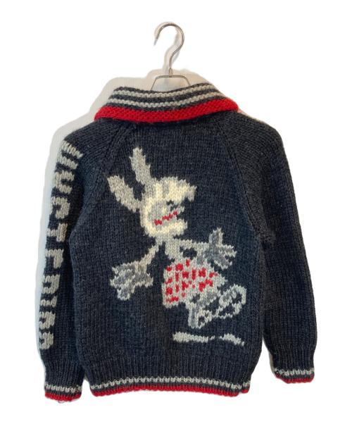 Hysteric Glamour（ヒステリックグラマー）Hysteric Glamour (ヒステリックグラマー) カウチンニットセーター グレー サイズ:下記参照の古着・服飾アイテム