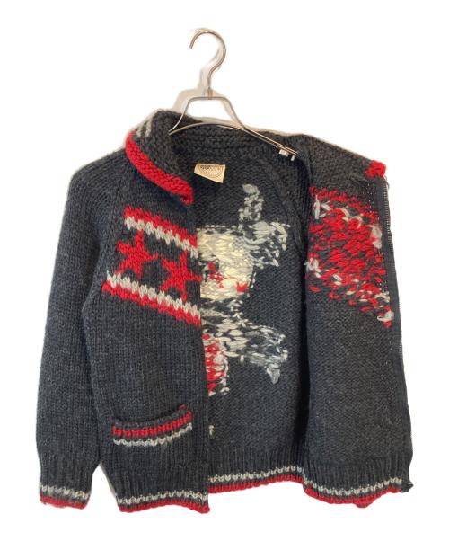 Hysteric Glamour（ヒステリックグラマー）Hysteric Glamour (ヒステリックグラマー) カウチンニットセーター グレー サイズ:下記参照の古着・服飾アイテム