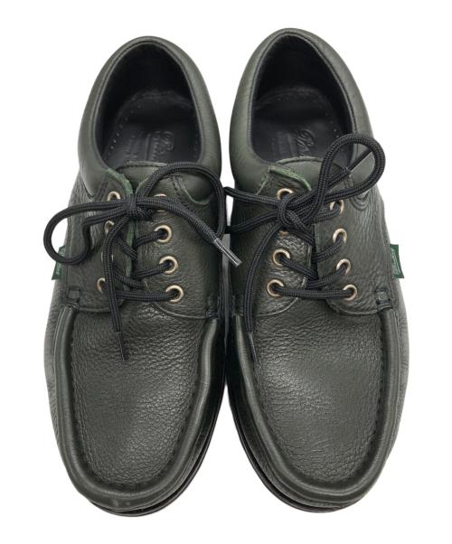 PARABOOT（パラブーツ）PARABOOT (パラブーツ) レザーシューズ CERF KAKI(ダークグリーン） サイズ:7の古着・服飾アイテム