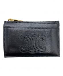 CELINE（セリーヌ）の古着「カードケース トリオンフ」｜ブラック