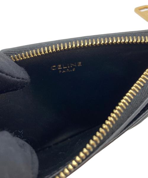 CELINE（セリーヌ）CELINE (セリーヌ) カードケース トリオンフ ブラックの古着・服飾アイテム