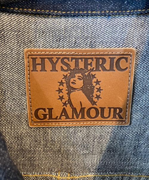 Hysteric Glamour（ヒステリックグラマー）Hysteric Glamour (ヒステリックグラマー) 1ST TYPE WW2 SUVIN COTTON 大戦モデル スビンコットン デニムジャケット インディゴ サイズ:XLの古着・服飾アイテム