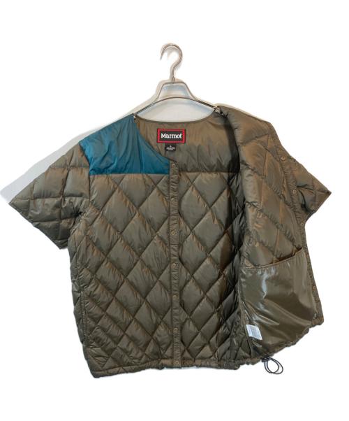 MARMOT（マーモット）Marmot (マーモット) JACKET MENS PUFFER LARGE ブラウン サイズ:XLの古着・服飾アイテム