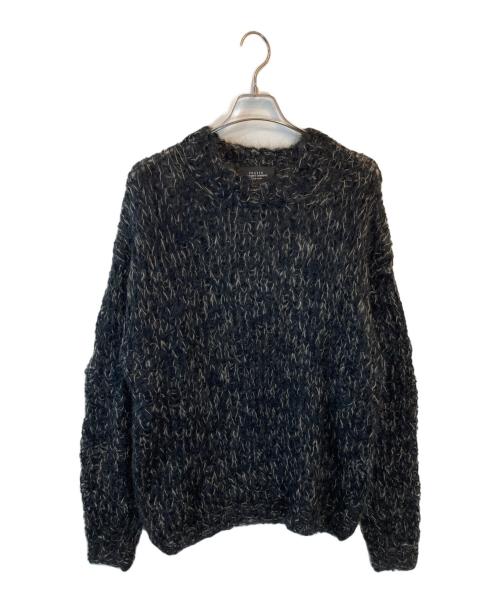 UNUSED（アンユーズド）UNUSED (アンユーズド) :Mohair pullover knit ブラック サイズ:4の古着・服飾アイテム