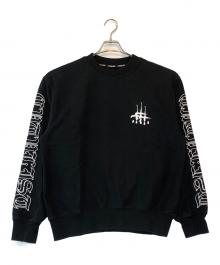 CVTVLIST（カタリスト）の古着「別注Multi Cross Crewneck」｜ブラック