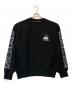 CVTVLIST（カタリスト）の古着「別注Multi Cross Crewneck」｜ブラック