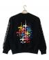 CVTVLIST (カタリスト) 別注Multi Cross Crewneck ブラック サイズ:M：22000円