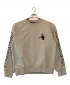 CVTVLISTカタリスト）の古着「別注Multi Cross Crewneck」｜ベージュ