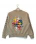 CVTVLIST (カタリスト) 別注Multi Cross Crewneck ベージュ サイズ:M：23000円