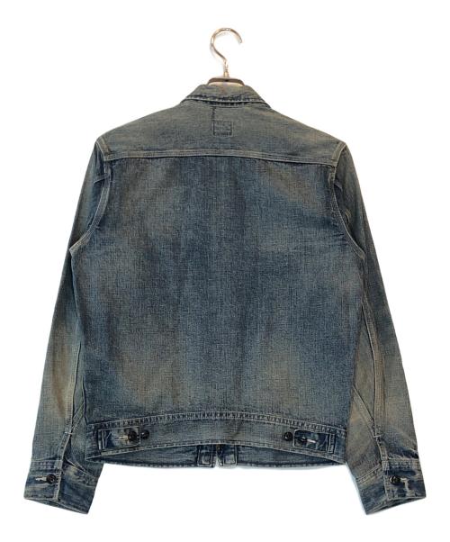 RRL（ダブルアールエル）RRL (ダブルアールエル) 加工デニムジャケット インディゴ サイズ:XSの古着・服飾アイテム