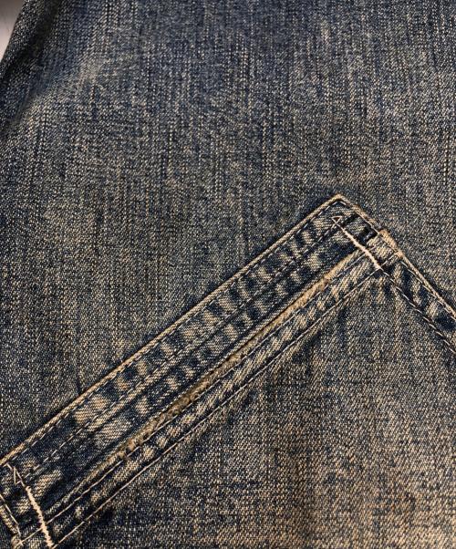 RRL（ダブルアールエル）RRL (ダブルアールエル) 加工デニムジャケット インディゴ サイズ:XSの古着・服飾アイテム
