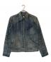 RRL（ダブルアールエル）の古着「加工デニムジャケット」｜インディゴ