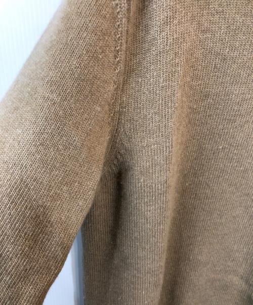 Maison Margiela（メゾンマルジェラ）Maison Margiela (メゾンマルジェラ) オーバーサイズハイゲージプルオーバーニットセーター ベージュ サイズ:Mの古着・服飾アイテム