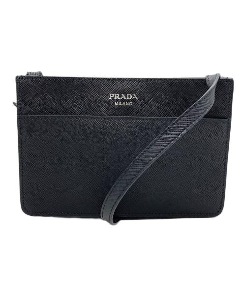 PRADA（プラダ）PRADA (プラダ) ショルダーバッグ ブラックの古着・服飾アイテム