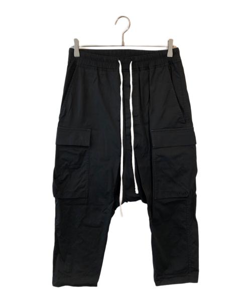RICK OWENS（リックオウエンス）RICK OWENS (リックオウエンス) クロップド サルエルパンツ ブラック サイズ:46の古着・服飾アイテム