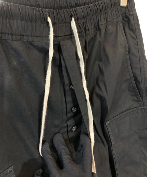 RICK OWENS（リックオウエンス）RICK OWENS (リックオウエンス) クロップド サルエルパンツ ブラック サイズ:46の古着・服飾アイテム