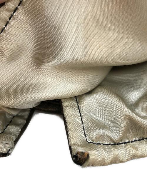 TENDERLOIN（テンダーロイン）TENDERLOIN (テンダーロイン) ホースハイド Tレザージャケット ブラウン サイズ:X-SMALLの古着・服飾アイテム