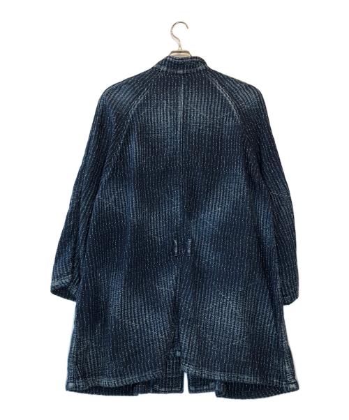 Porter Classic（ポータークラシック）Porter Classic (ポータークラシック) PC KENDO SASHIKO LIGHT SUMMER COAT インディゴ サイズ:Lの古着・服飾アイテム