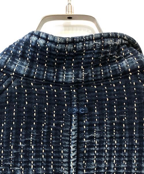 Porter Classic（ポータークラシック）Porter Classic (ポータークラシック) PC KENDO SASHIKO LIGHT SUMMER COAT インディゴ サイズ:Lの古着・服飾アイテム