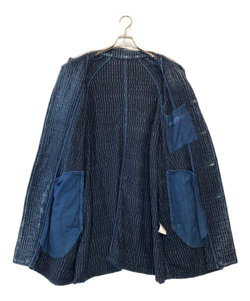 Porter Classic（ポータークラシック）Porter Classic (ポータークラシック) PC KENDO SASHIKO LIGHT SUMMER COAT インディゴ サイズ:Lの古着・服飾アイテム