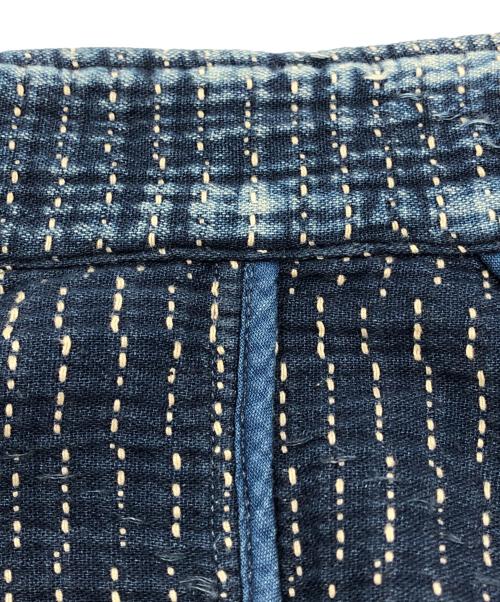 Porter Classic（ポータークラシック）Porter Classic (ポータークラシック) PC KENDO SASHIKO LIGHT SUMMER COAT インディゴ サイズ:Lの古着・服飾アイテム