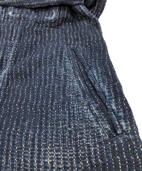 Porter Classic（ポータークラシック）Porter Classic (ポータークラシック) PC KENDO SASHIKO LIGHT SUMMER COAT インディゴ サイズ:Lの古着・服飾アイテム