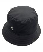 amiアミ）の古着「AMI DE COEUR STUD BUCKET HAT」｜ブラック