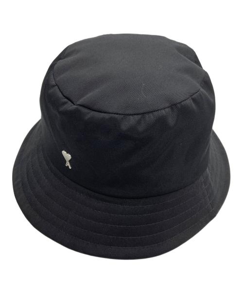 ami（アミ）ami (アミ) AMI DE COEUR STUD BUCKET HAT ブラック サイズ:2の古着・服飾アイテム