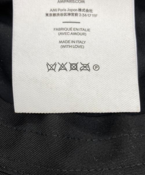 ami（アミ）ami (アミ) AMI DE COEUR STUD BUCKET HAT ブラック サイズ:2の古着・服飾アイテム
