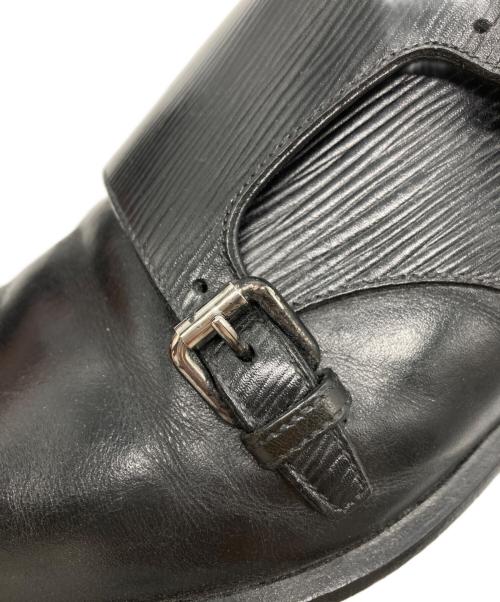 LOUIS VUITTON（ルイ ヴィトン）LOUIS VUITTON (ルイ ヴィトン) ダブルモンクストラップシューズ ブラック サイズ:8 1/2Mの古着・服飾アイテム