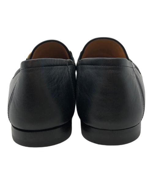GUCCI（グッチ）GUCCI (グッチ) シェリーラインホースビットローファー ブラック サイズ:9の古着・服飾アイテム