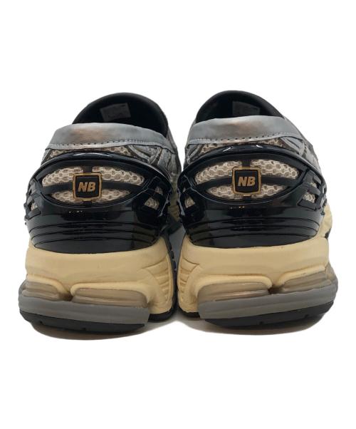 NEW BALANCE（ニューバランス）NEW BALANCE (ニューバランス) ローファースニーカー シルバー×アイボリー サイズ:26㎝の古着・服飾アイテム