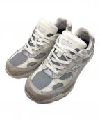 NEW BALANCEニューバランス）の古着「ローカットスニーカー」｜ホワイト×グレー