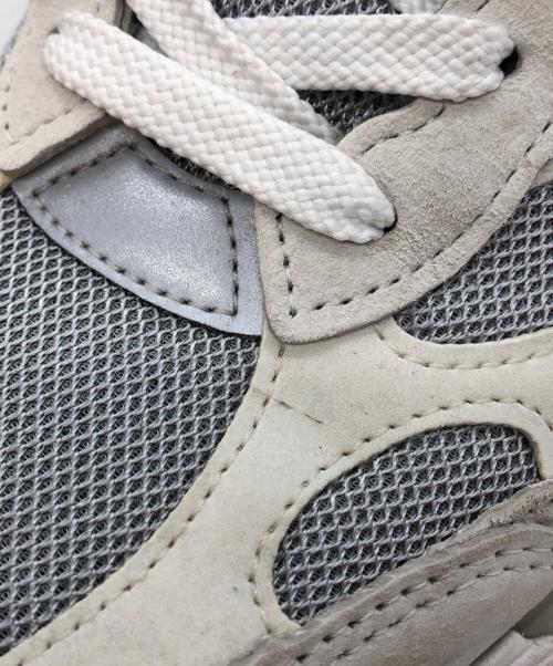 NEW BALANCE（ニューバランス）NEW BALANCE (ニューバランス) ローカットスニーカー ホワイト×グレー サイズ:26.5㎝の古着・服飾アイテム