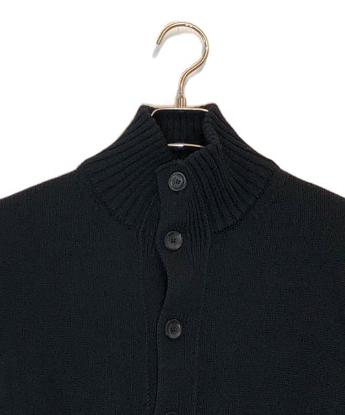 Zanone（ザノーネ）Zanone (ザノーネ) ボタンニットカーディガン ブラック サイズ:46の古着・服飾アイテム