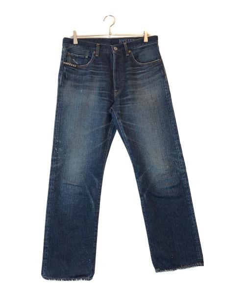 Hysteric Glamour（ヒステリックグラマー）Hysteric Glamour (ヒステリックグラマー) スタッズデニムパンツ インディゴ サイズ:W32の古着・服飾アイテム