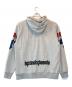Hysteric Glamour (ヒステリックグラマー) HYS FLARE LOGO パーカー グレー サイズ:XL：20000円