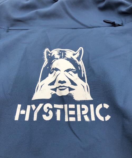 Hysteric Glamour（ヒステリックグラマー）Hysteric Glamour (ヒステリックグラマー) SEE NO EVIL トラックパンツ ネイビー サイズ:Lの古着・服飾アイテム