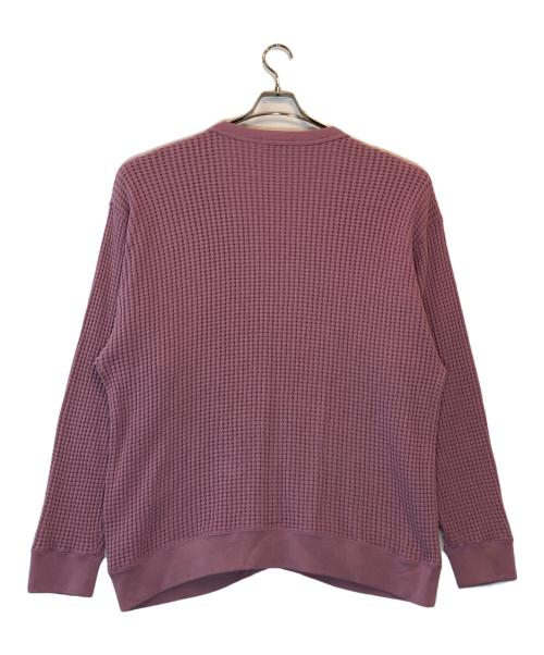 Hysteric Glamour（ヒステリックグラマー）Hysteric Glamour (ヒステリックグラマー) HG LAYDOWNワッペン カーディガン ピンク サイズ:XLの古着・服飾アイテム
