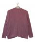 Hysteric Glamour (ヒステリックグラマー) HG LAYDOWNワッペン カーディガン ピンク サイズ:XL：16000円