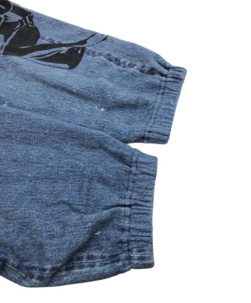 Hysteric Glamour（ヒステリックグラマー）Hysteric Glamour (ヒステリックグラマー) SPEAK NO EVIL スウェットパンツ インディゴ サイズ:Lの古着・服飾アイテム