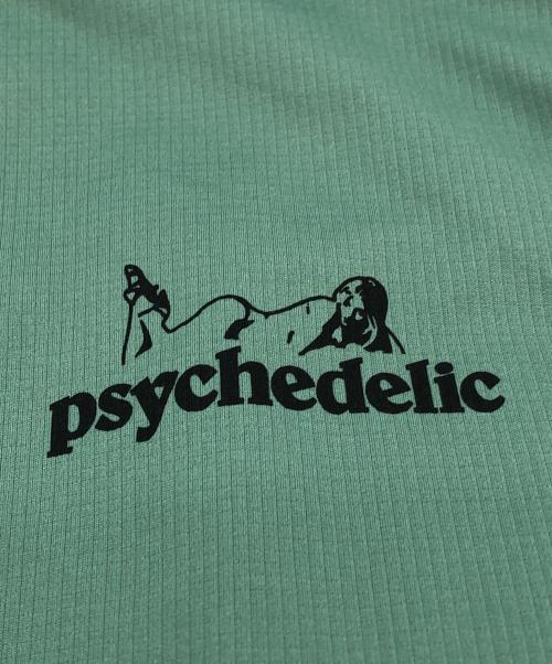 Hysteric Glamour（ヒステリックグラマー）Hysteric Glamour (ヒステリックグラマー) PSYCHEDELIC WOMAN ジャケット グリーン サイズ:Lの古着・服飾アイテム